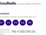 Resultado concurso 3744 da Quina; prmio acumula em R$ 4 milhes